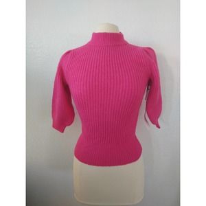 Leith Puff Sleeve Sweater 